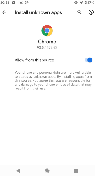 installing zzplay apk