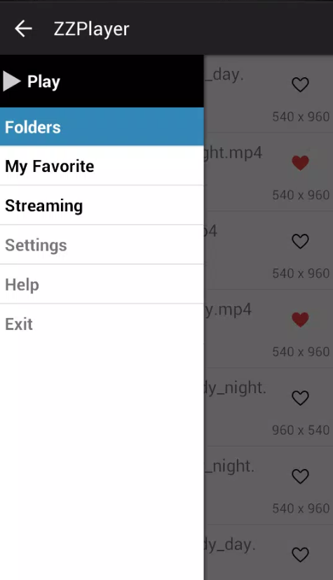 zzplayer interface